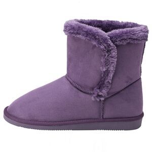 Alpine Swiss Mindy Women’s Winter Boots | Short Faux Shearling Boot | Warm